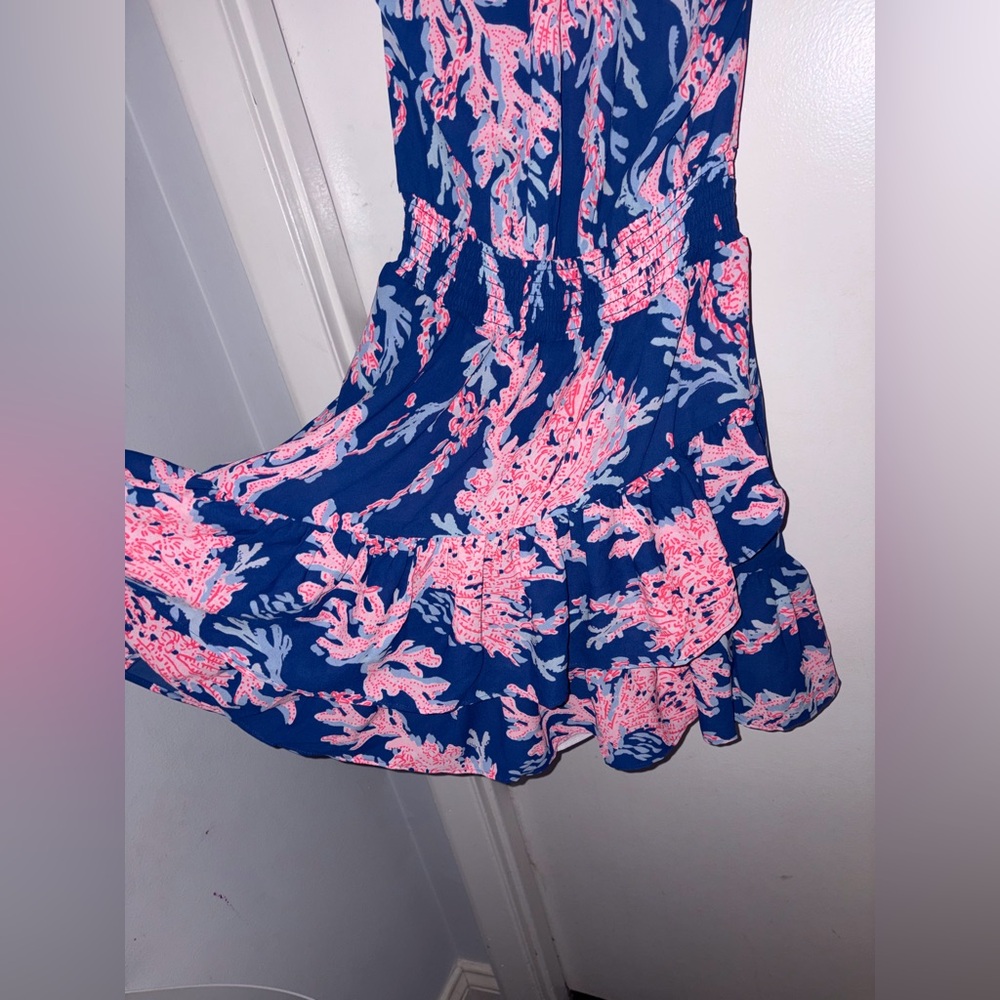 Lilly Pulitzer | Women’s 0 | NWT | Mini  | Blue Coral | Vibrant | Colorful - Picture 12 of 16
